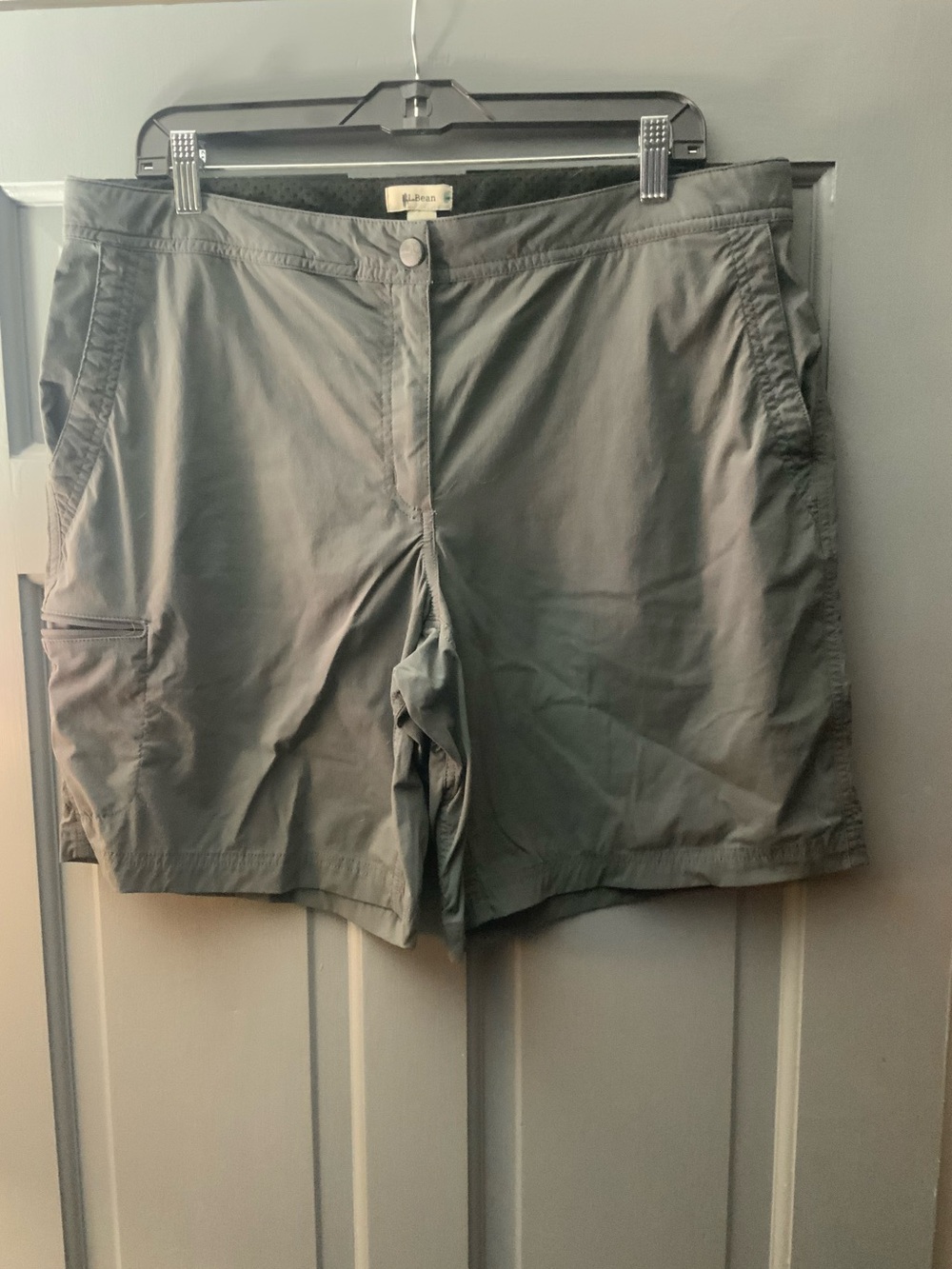 L.L. Bean Women’s Gray Cargo Shorts